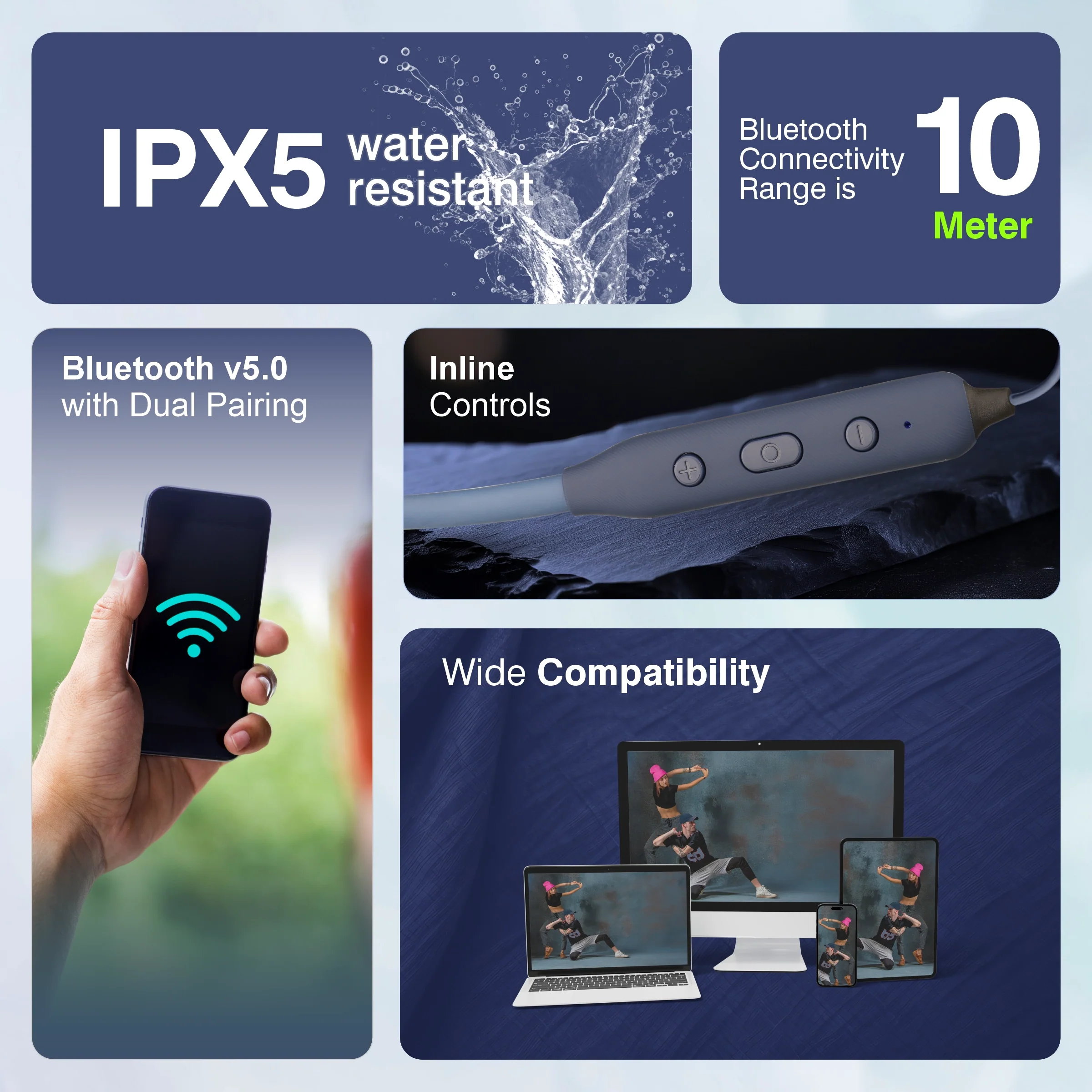 ERD WE-11 Wireless Earphone - Image 13