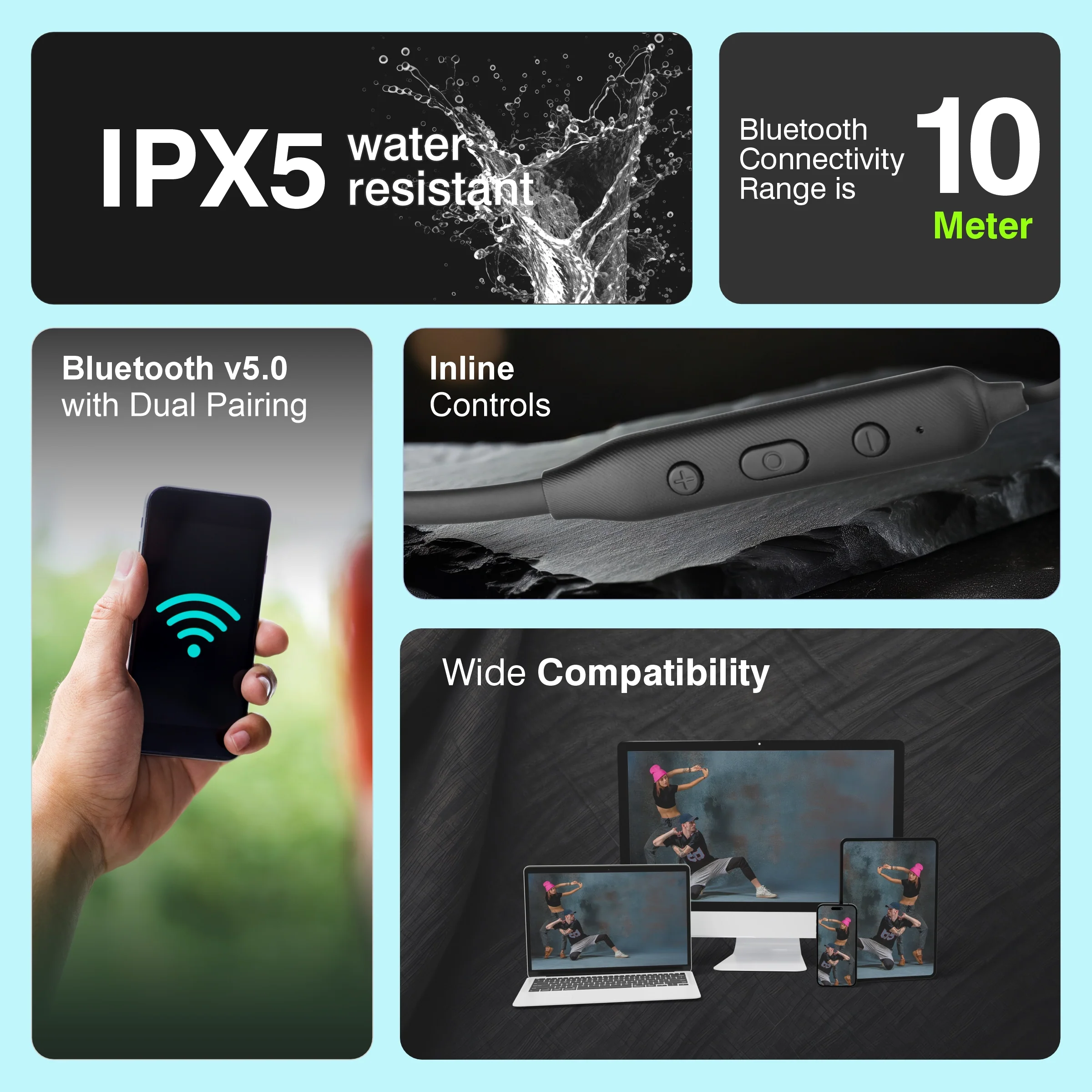 ERD WE-11 Wireless Earphone - Image 6