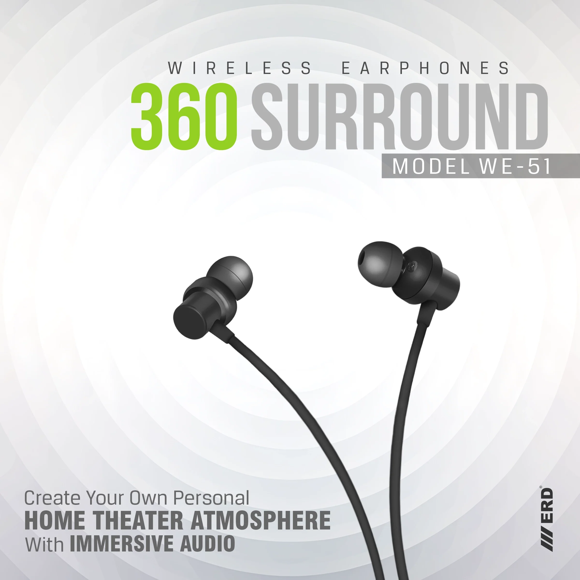 ERD WE-51  Wireless Earphone - Image 11