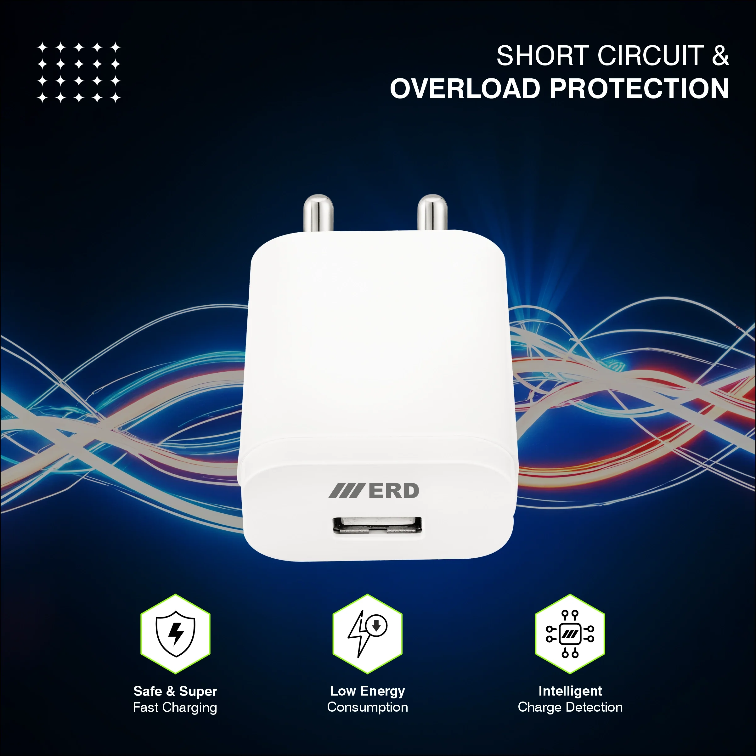 ERD TC-203 USB-A Charger, 12W - Image 3
