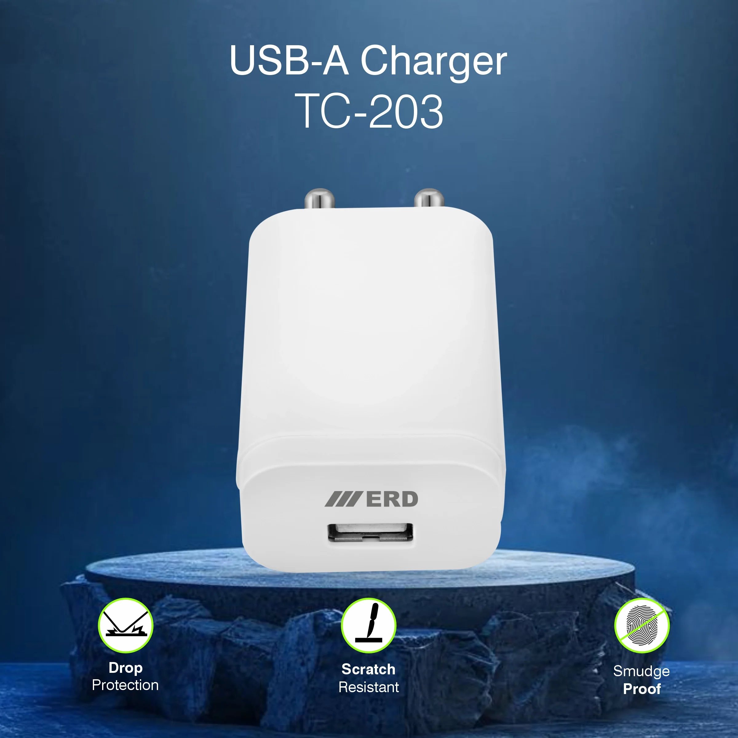 ERD TC-203 USB-A Charger, 12W - Image 5